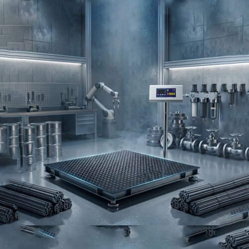 5000kg MS Platform 48×48 inch (4 Load Cell)